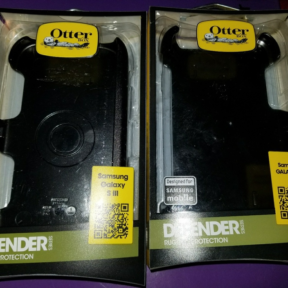 Samsung Galaxy S3 and Samsung S5 Outter Box Cases